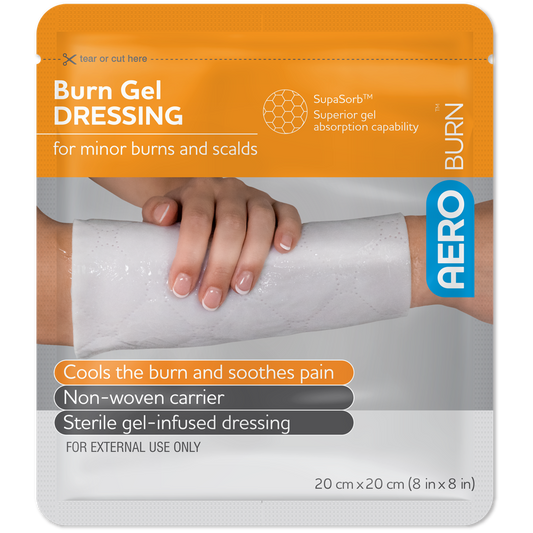 Burn Gel Dressing 20 x 20cm (12 PACK)