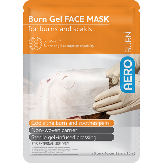 Burn Gel Face Mask 30 x 40cm
