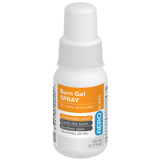 Burn Gel Spray Bottle 50ml (6 PACK)