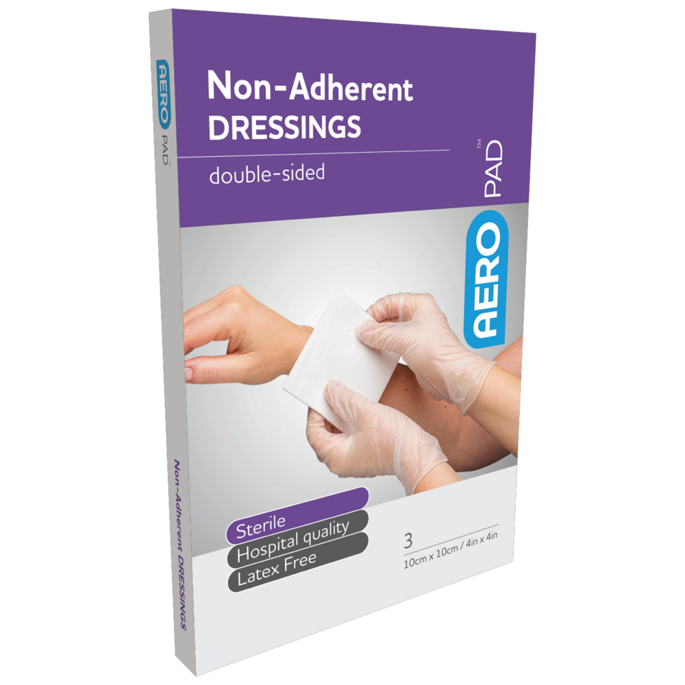Non-Adherent Dressing 10 x 10cm Box/3